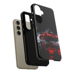 Z06 C8 Phone Case, Red Smoke Studio Reflection Cover