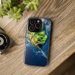 Mahi Mahi Phone Case, Saltwater Fishing Strike Tough Cover for Men