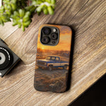 73 Chevy C10 Square body Truck Two-Tone Sunrise Tough Phone Case