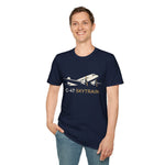 C-47 Skytrain Minimalist silhouette Aviation T-Shirt for Pilots and Airplane Enthusiasts