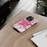 Pink Glitter Star Tough Case | Sparkle Phone Case
