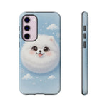Samoyed Kawaii Snowball Chibi Art Tough Phone Case