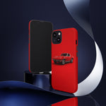 Red 1967 Corvette Art Phone Case, C2 Sting Ray Classic Sports Car Cover, Gift