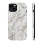 White Marble Pattern Phone Case | Tough Cover