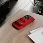 Red Miata Phone Case, NA MX5 90s JDM Roadster Tough Cover