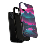 2 Rounds Canada Retina Artwork Vaporwave Phone Case – Landscape Aesthetic