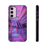 Empty Mall Escalator Vaporwave Art Tough Phone Case