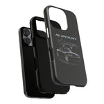 Black S2000 Roadster Collage JDM Tough Phone Case Cover Gift