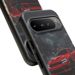 Charger Hellcat Widebody Red Rain Art Phone Case