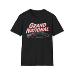 Grand National Shirt Vintage Muscle Car | GNX Style Turbo Buick Silhouette Retro Automotive T-Shirt