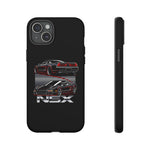 NSX Dual View Black Red JDM Sports Car Tough Phone Case Gift