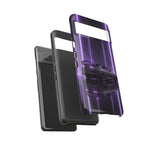 Matte Gray MK4 Supra Violet Neon Pillars Case