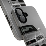 Silver Skyline Phone Case, R34 GTR 90s JDM Legend Tough Cover for Men Gift