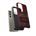 Red Classic Muscle Car 1970 Chevy Nova SS phone case | Tough Cover