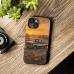 73 Chevy C10 Square body Truck Two-Tone Sunrise Tough Phone Case