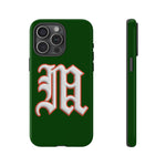 Old English Miami M Logo Phone Case, Tough Protective Cover