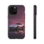 Soft White C3 Corvette Mauve Sky Phone Case