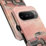 1957 Chevy Bel Air Blush Cream Tough Phone Case for Classic Car Fans