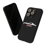1970 Camaro Z28 White Silhouette Tough Phone Case Cover Gift