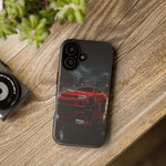 Charger Hellcat Widebody Red Rain Art Phone Case