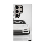 White NSX Phone Case, Retro 90s JDM Supercar Cover, Gift for Car Lovers