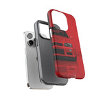 Red Skyline Phone Case, R34 GTR 90s JDM Legend Tough Cover for Men Gift