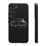 1969 Camaro Black Restomod Front Tough Phone Case Cover Gift