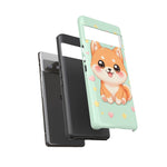 Shiba Inu Kawaii Chibi Smile Pet Dog Art Tough Phone Case