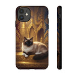 Birman Cat Sacred Temple Silk Art Tough Phone Case