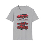 1988 IROC-Z Camaro T-Shirt | Vintage 80s Red Muscle Car Trio Tee