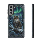 Norwegian Forest Cat Nordic Art Tough Phone Case