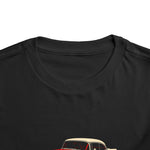 Toddler 1956 Red Bel Air Car T-Shirt Kids Vintage Classic Chevy Tee 2T-5T