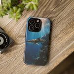 Cobia Reef Phone Case, Shaft of Light Ocean Fishing Tough Cover