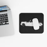 Convertible Sports Car Miata Mouse Pad | Retro Roadster Silhouette