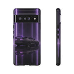 Matte Gray MK4 Supra Violet Neon Pillars Case