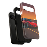Red C4 ZR-1 King of the Hill Art Tough Phone Case