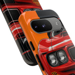 GTO The Judge Red Muscle Car Illustration Phone Case | Retro Classic Car