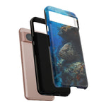 Grouper Reef Phone Case, Sunbeam Ledge Marine Art Tough Cover