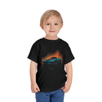 C8 Supercar Fire-Inspired Toddler T-Shirt