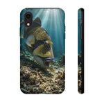 Triggerfish Fly Take Phone Case Saltwater Fishing Gift for Anglers