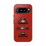 1967 GT40 Mk IV Red Race Car Tough Phone Case Cover Gift