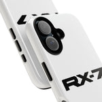 RX-7 Logo Phone Case for JDM Fans, Tough Protective Cover