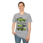 1971 Cuda 440 Muscle Car T-Shirt | Classic Barracuda Trio Illustration