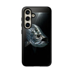 Tarpon Fishing Phone Case, Saltwater Portrait Black Cover, Gift