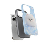 Samoyed Kawaii Snowball Chibi Pet Dog Breed Art Tough Phone Case