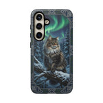 Norwegian Forest Cat Nordic Art Tough Phone Case