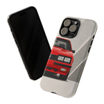 Fox Body Mustang Four-Eye Red Tough Phone Case