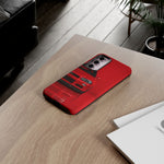 Red Skyline Phone Case, R34 GTR 90s JDM Legend Tough Cover for Men Gift