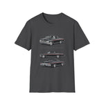 1962 Galaxie 500XL Classic Car T-Shirt | Vintage Coupe Trio Illustration