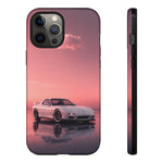 White FD RX-7 Blush Pink Sky Tough Case